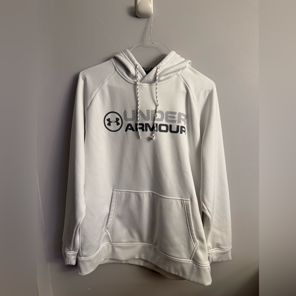 Under Armour Men's White Hoodie